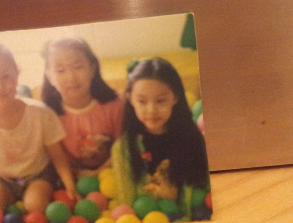 T-ara Hyomin childhood photo