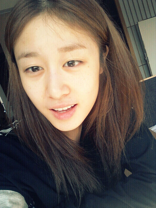 T-ara Jiyeon fresh face selca