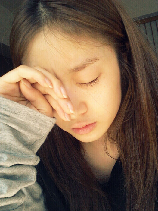 T-ara Jiyeon morning selca