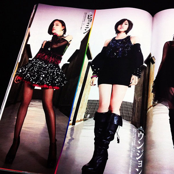 T-ara Japanese Flash Magazine